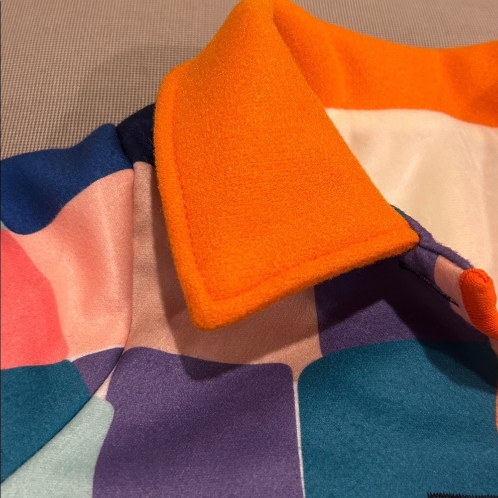 Mini BERNI Color Block Coat Childs size 3 to 4 years - Picture 11 of 13